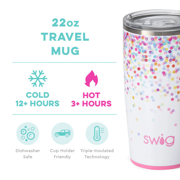 Confetti Travel Mug 22 oz