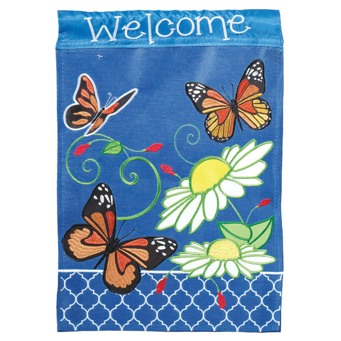 Butterfly Trio Garden Flag