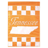TN Checkerboard Garden Flag