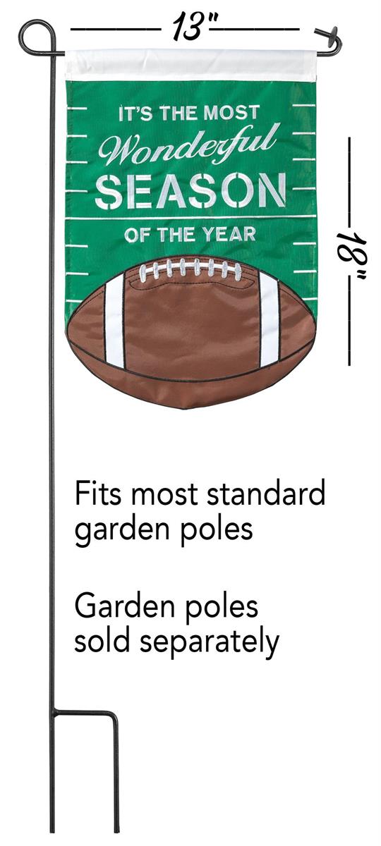 Football Season Garden Flag