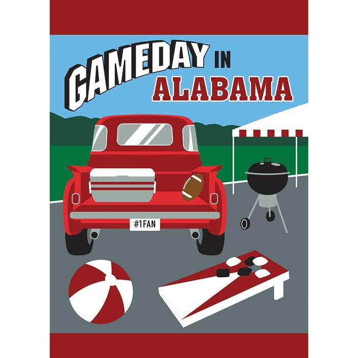 Alabama Gameday Garden Flag