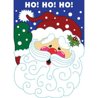 Santa Garden Flag