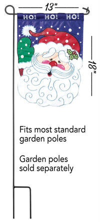 Santa Garden Flag