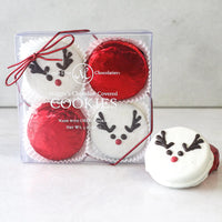 Holiday Chocolate Covered Cookies