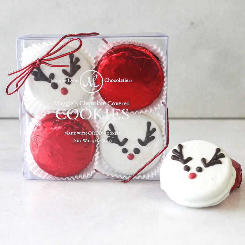 Holiday Chocolate Covered Cookies