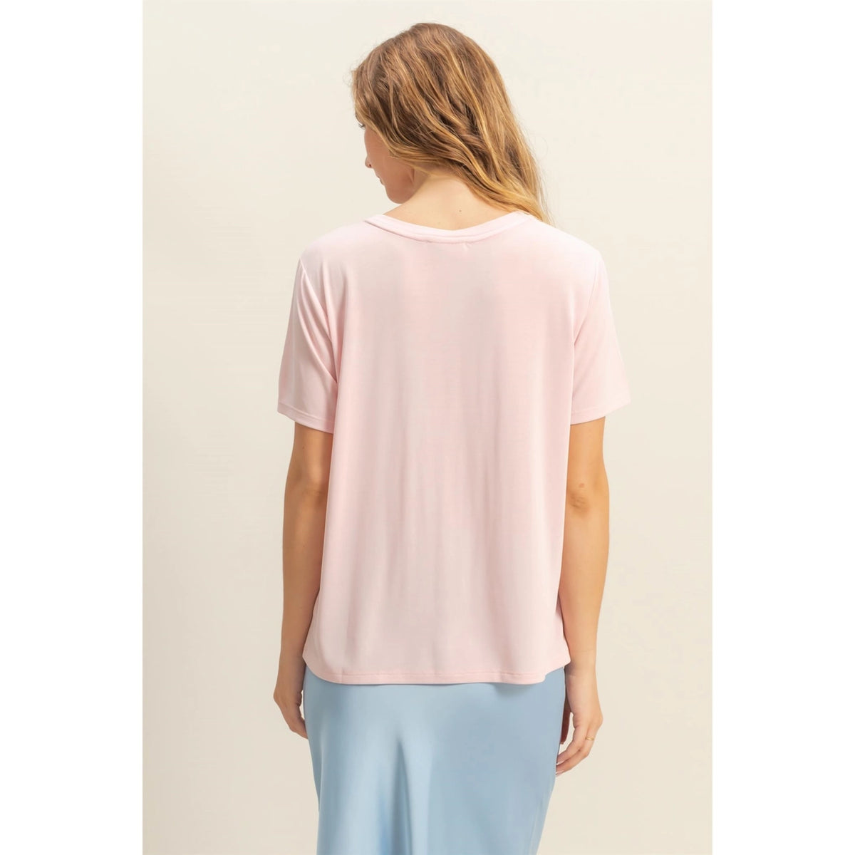 Round Neck Basic Tee