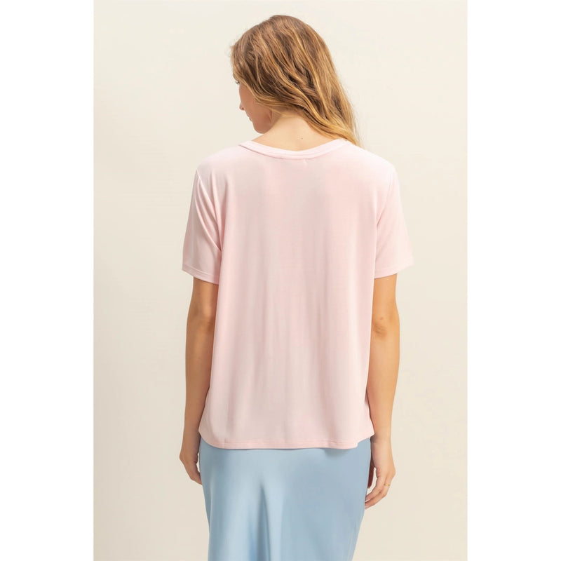Round Neck Basic Tee