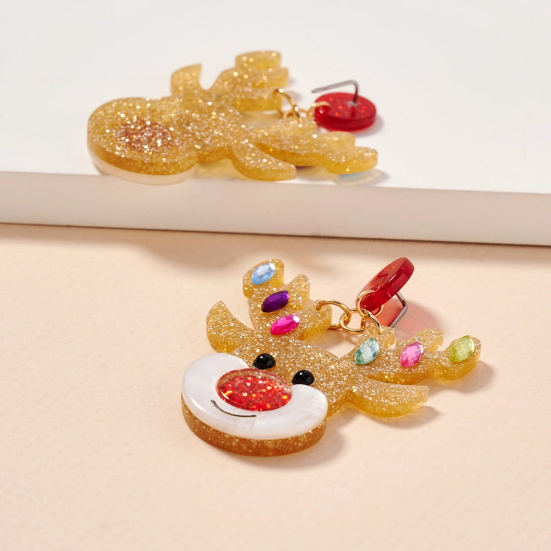 Christmas Rudolph Earrings