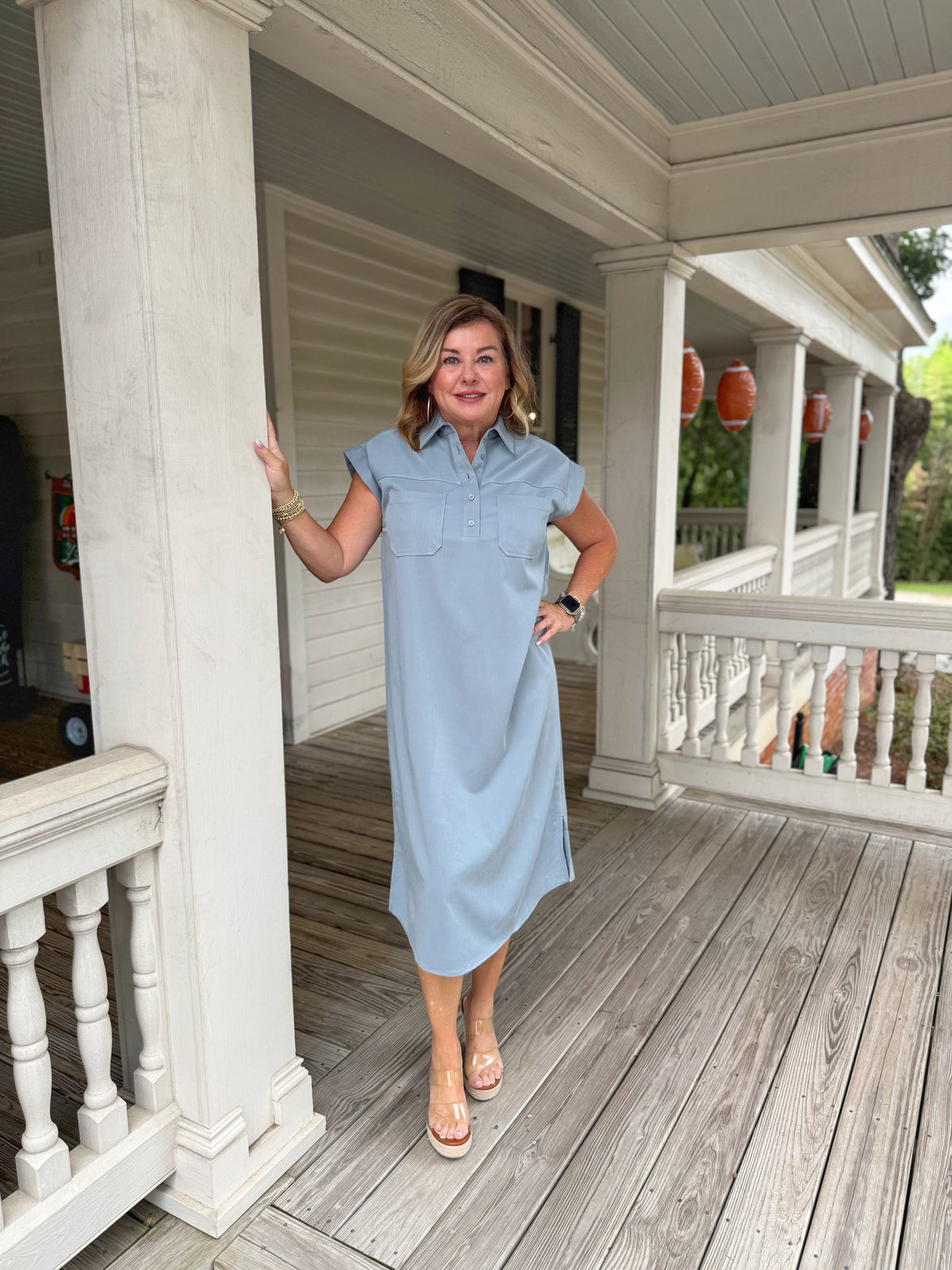 Sleeveless Midi Dress