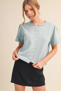 Short Sleeve Cardigan