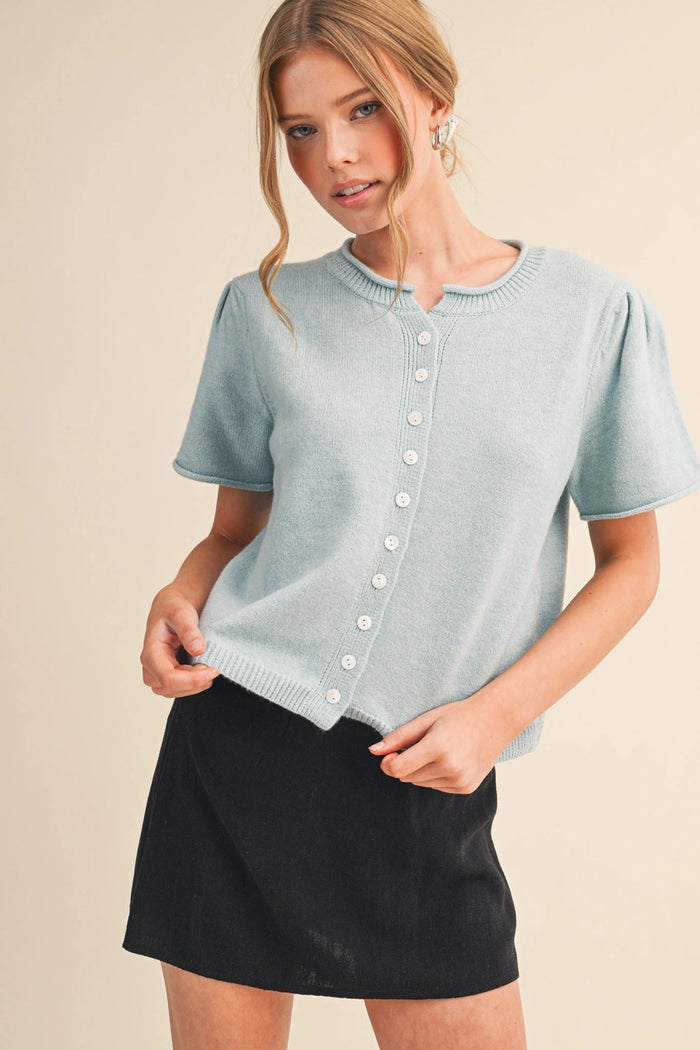 Short Sleeve Cardigan