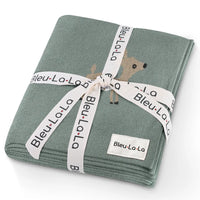 Luxury Cotton Deer Baby Blanket