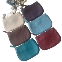 Cowhide Leather Coin Purse