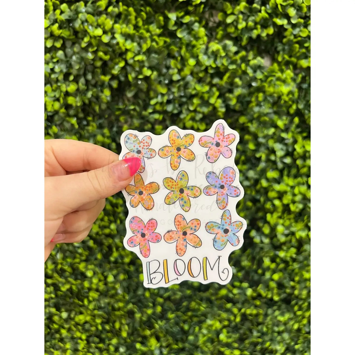 Bloom Flowers Sticker