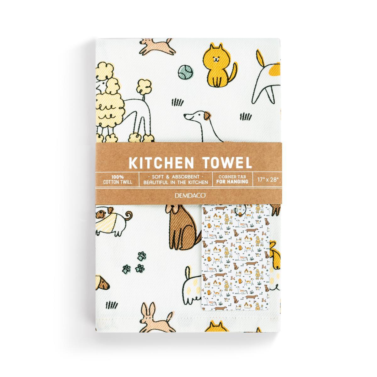 Dog Breeds Kitchen Towel