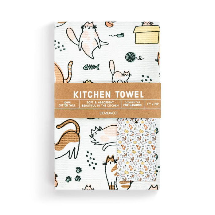 Cat Breeds Kitchen Towel