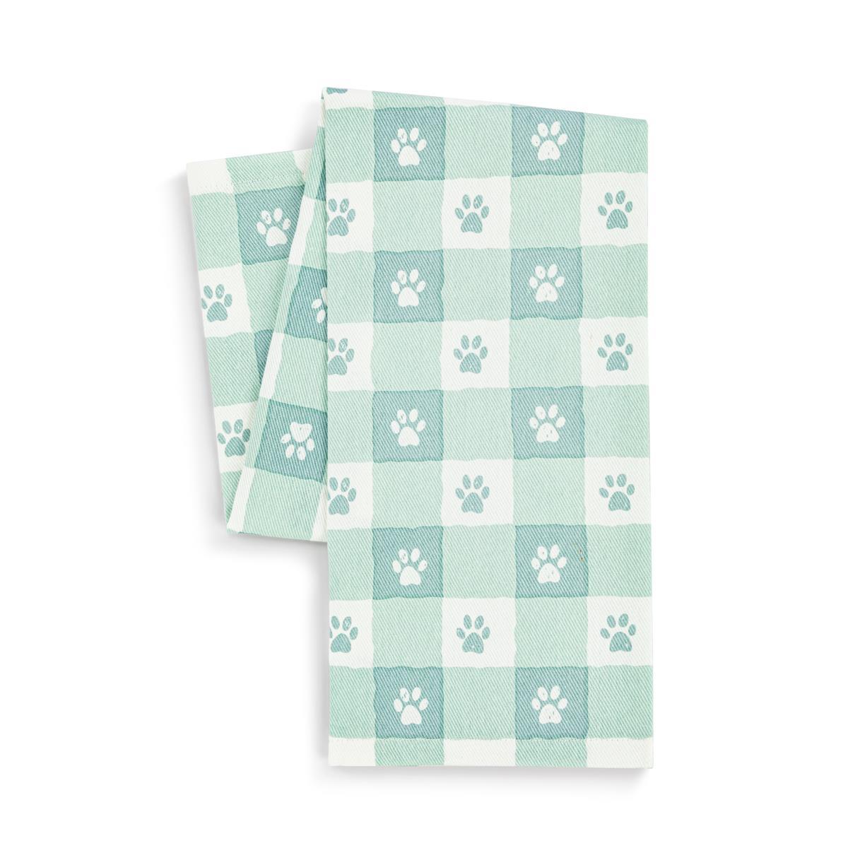 Paw Print Kitchen Towel