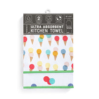 Ice Cream Reversible Towel