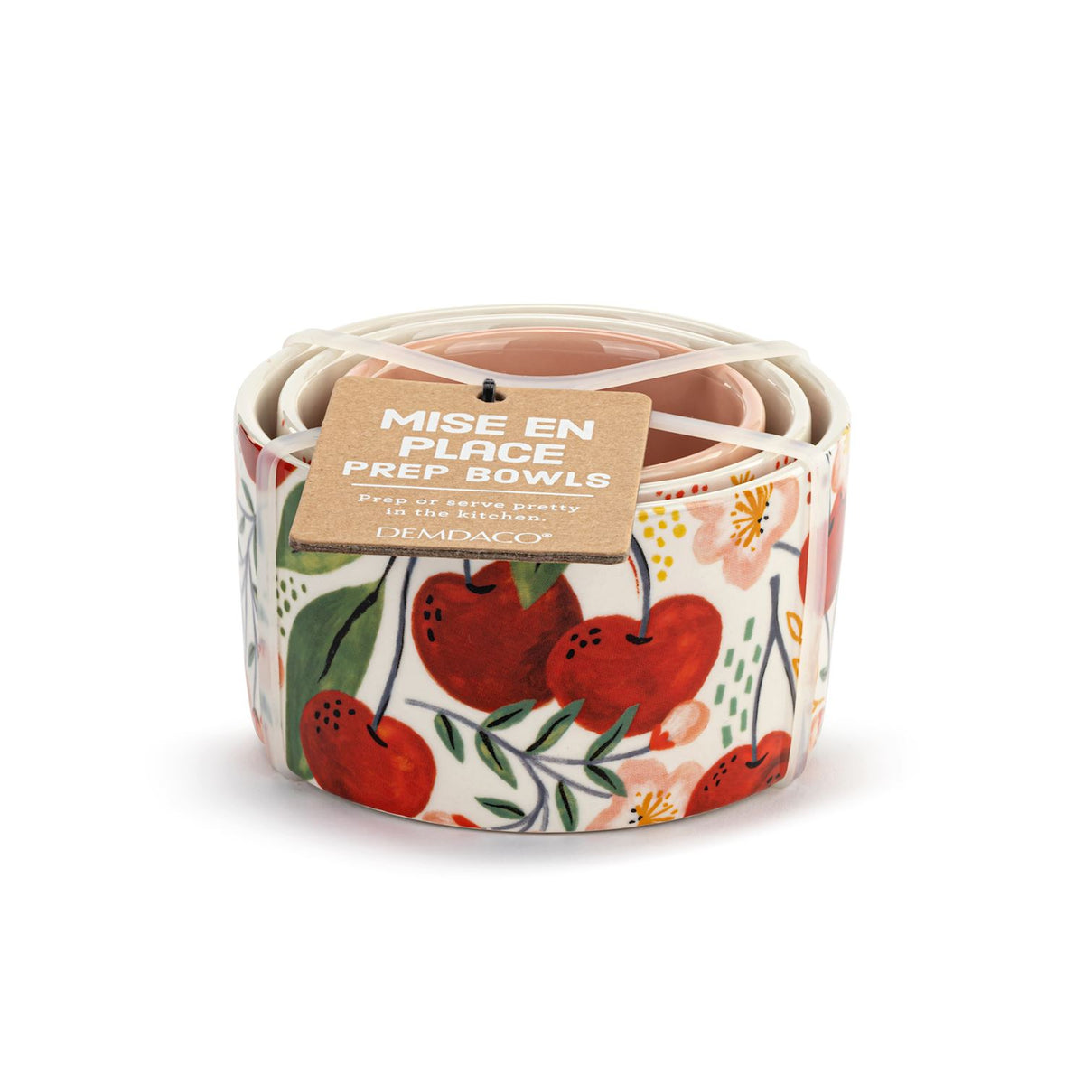 Cherry Nesting Prep Bowls