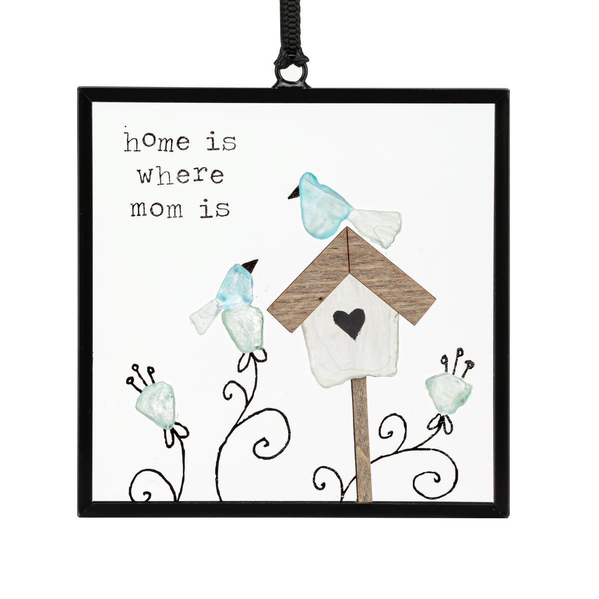 Home is Mom Suncatcher