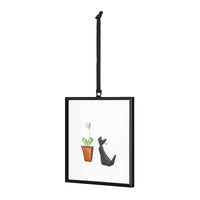 Purrfect Petals Suncatcher