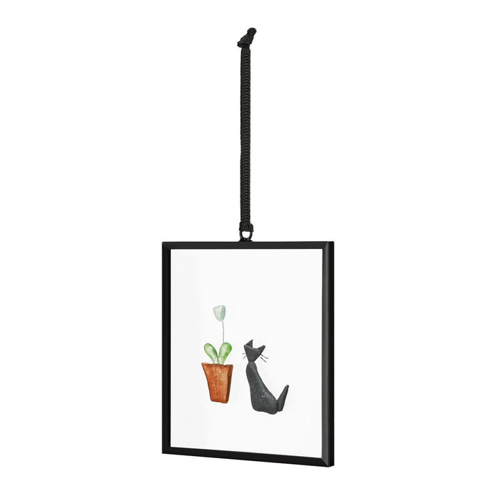 Purrfect Petals Suncatcher