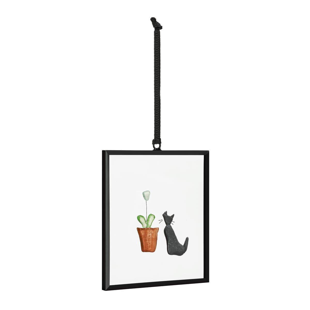 Purrfect Petals Suncatcher