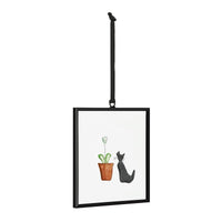 Purrfect Petals Suncatcher