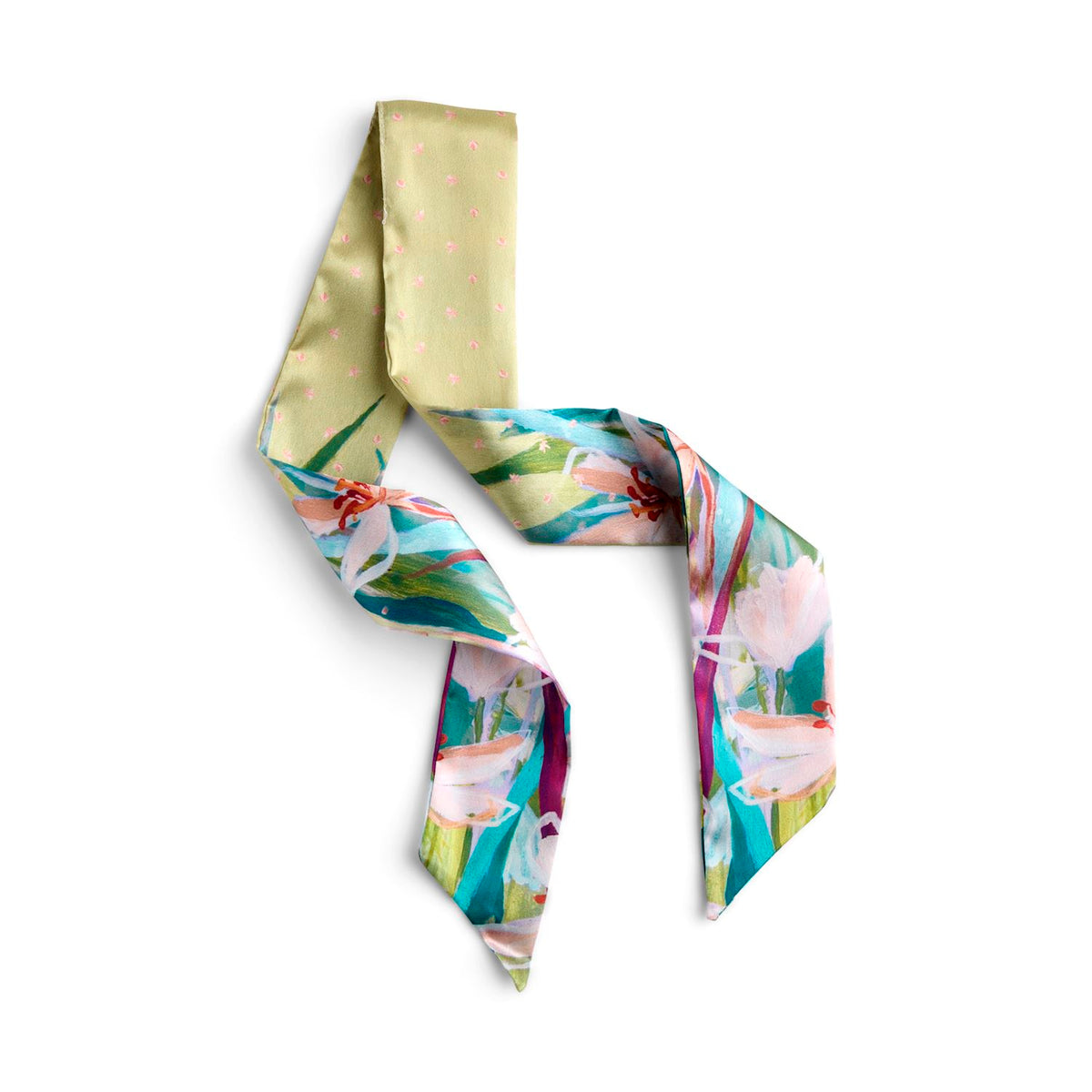 Skinny Tie Bag Scarf