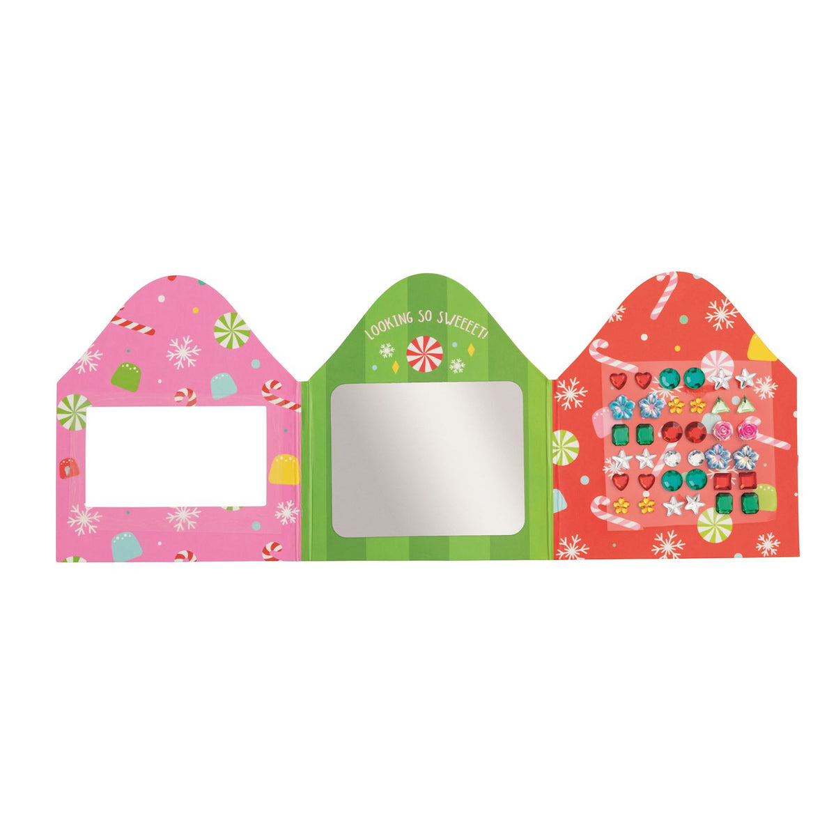 Christmas Glitzy Sticker Earrings