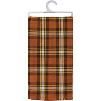 Fall Plaid Tea Towel