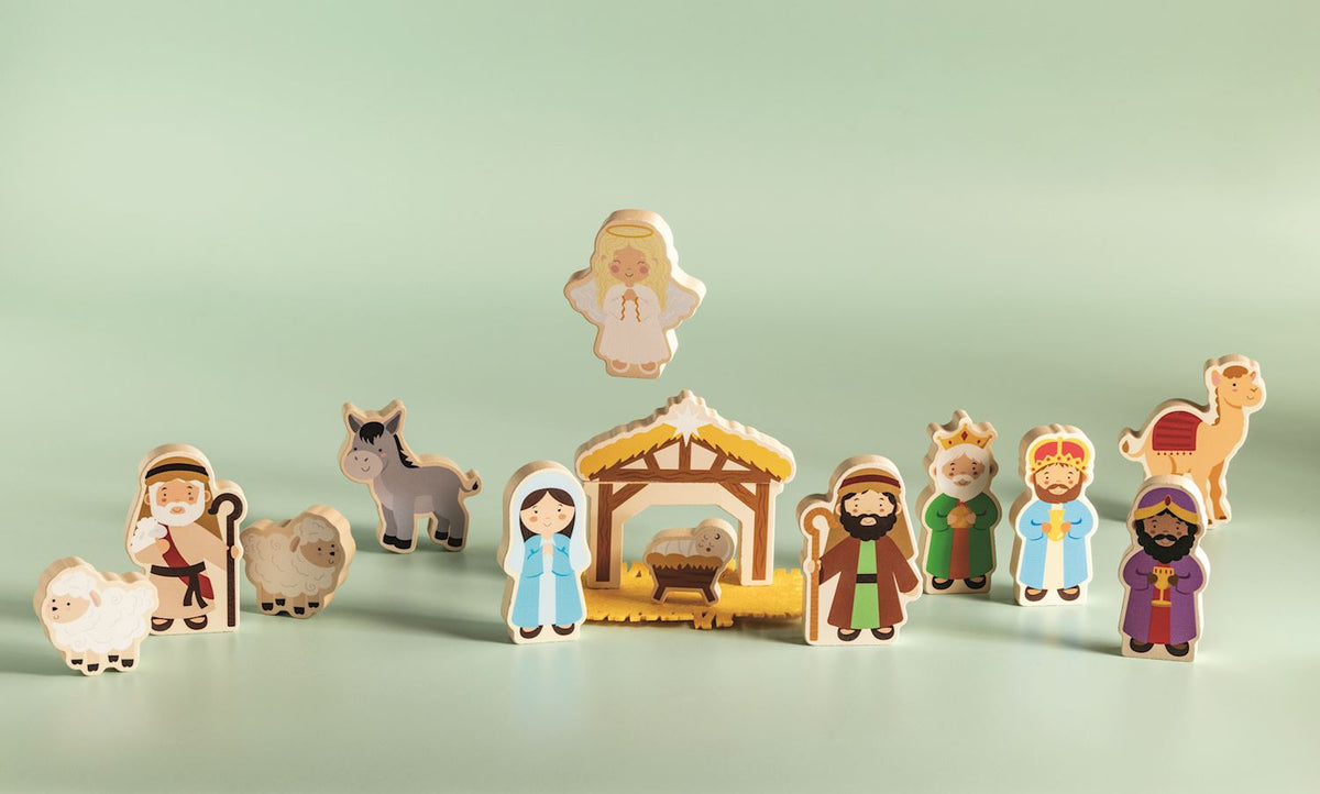 Nativity Wooden Toy Set