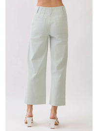 High Waisted Crop Pants