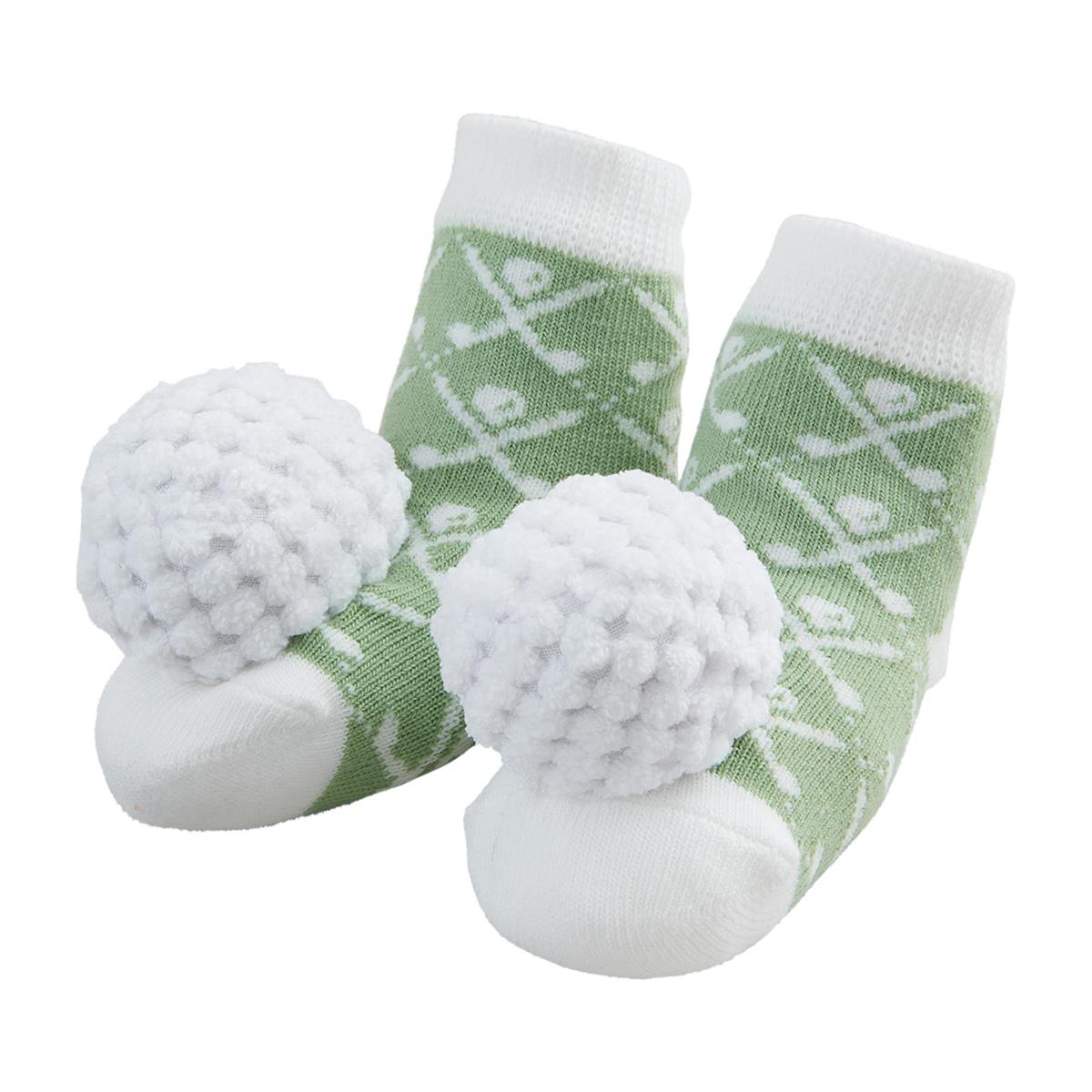 Golf Rattle Toe Socks