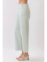 High Waisted Crop Pants