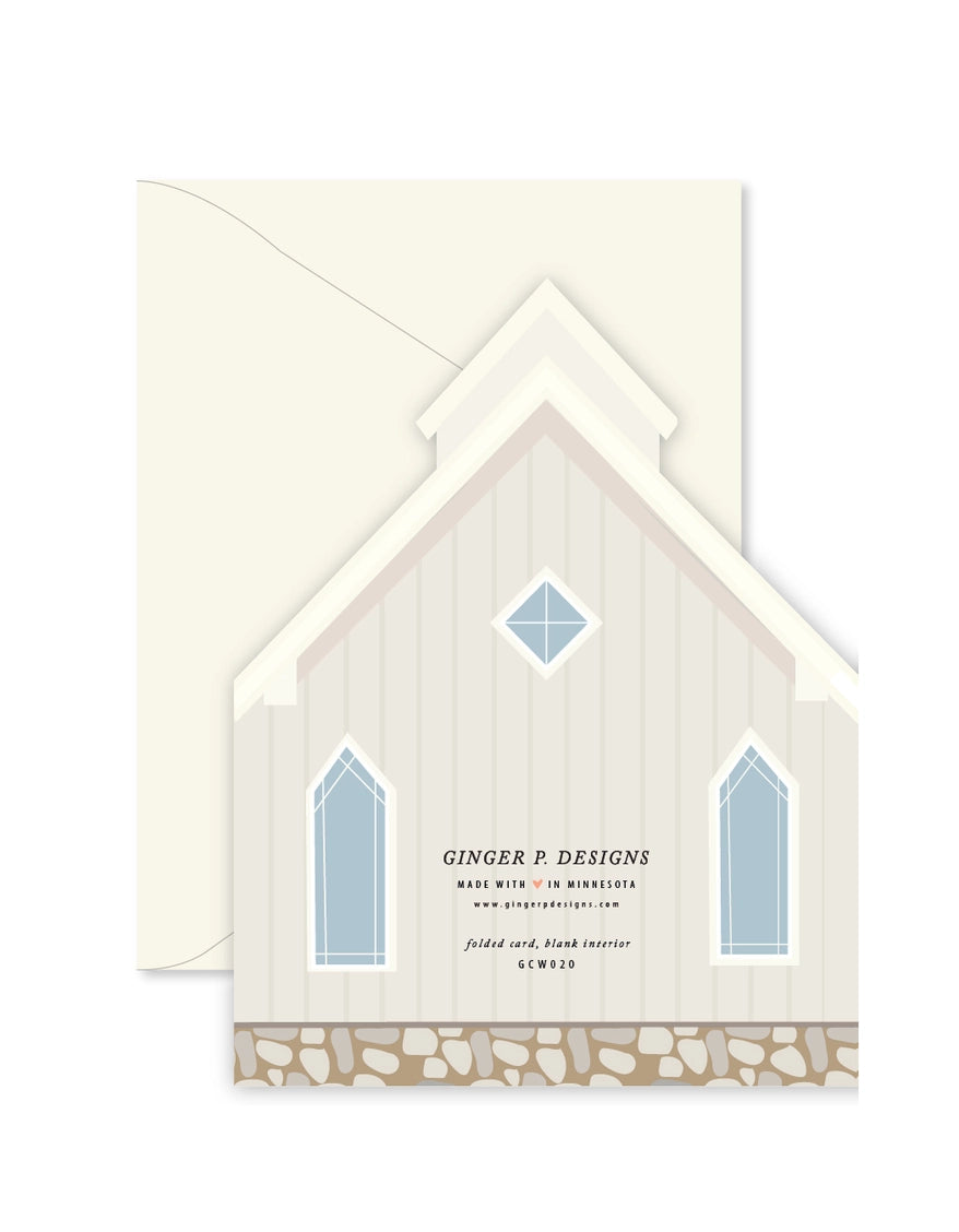 Wedding Chapel Card