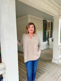 Noa Collared Sweater