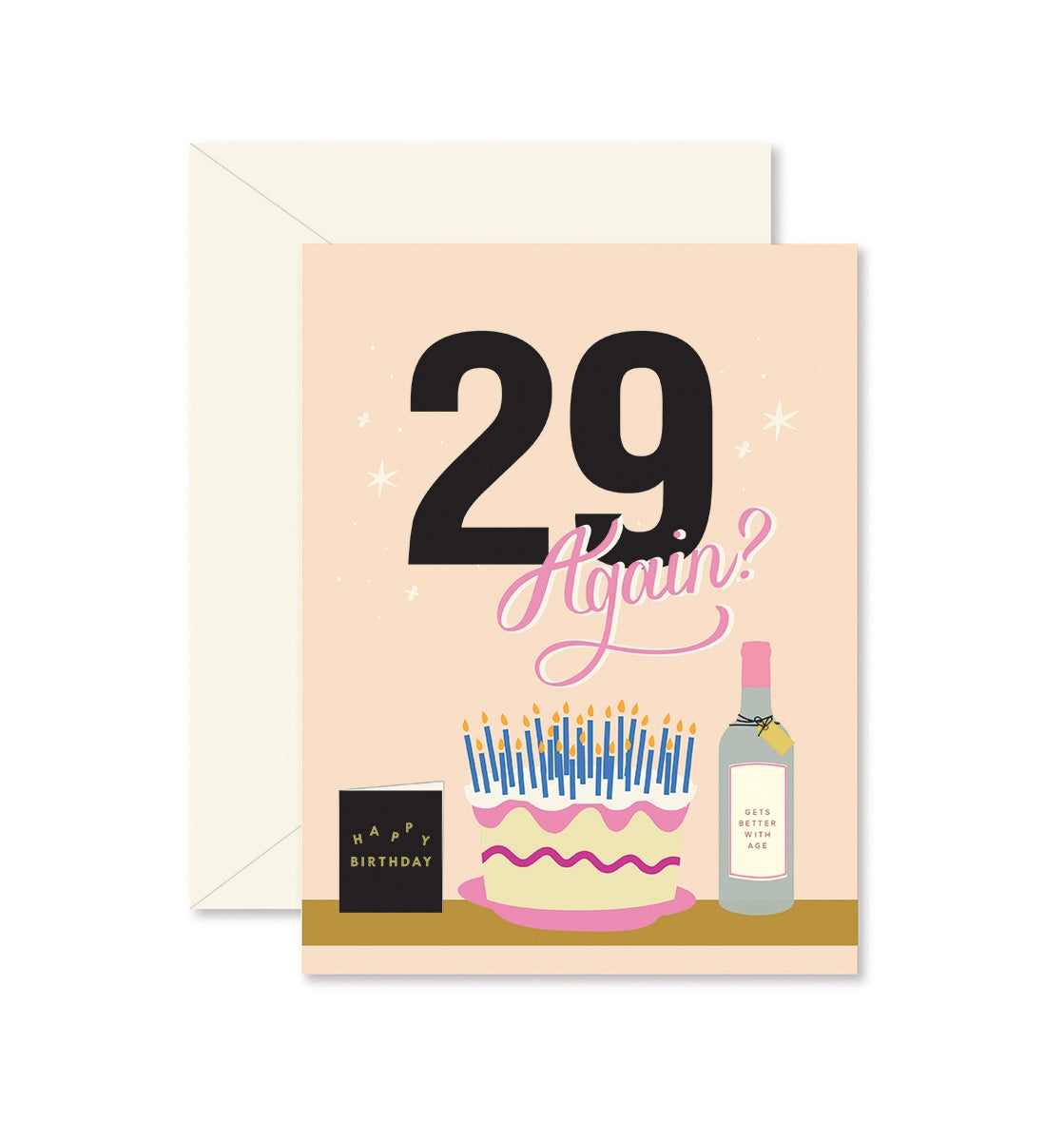 29 Again Birthday Card
