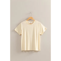 Round Neck Basic Tee