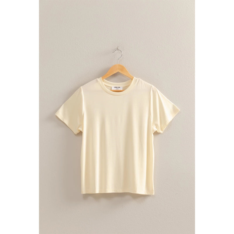 Round Neck Basic Tee