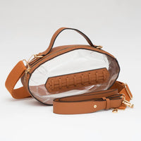 Football Clear Crossbody Bag
