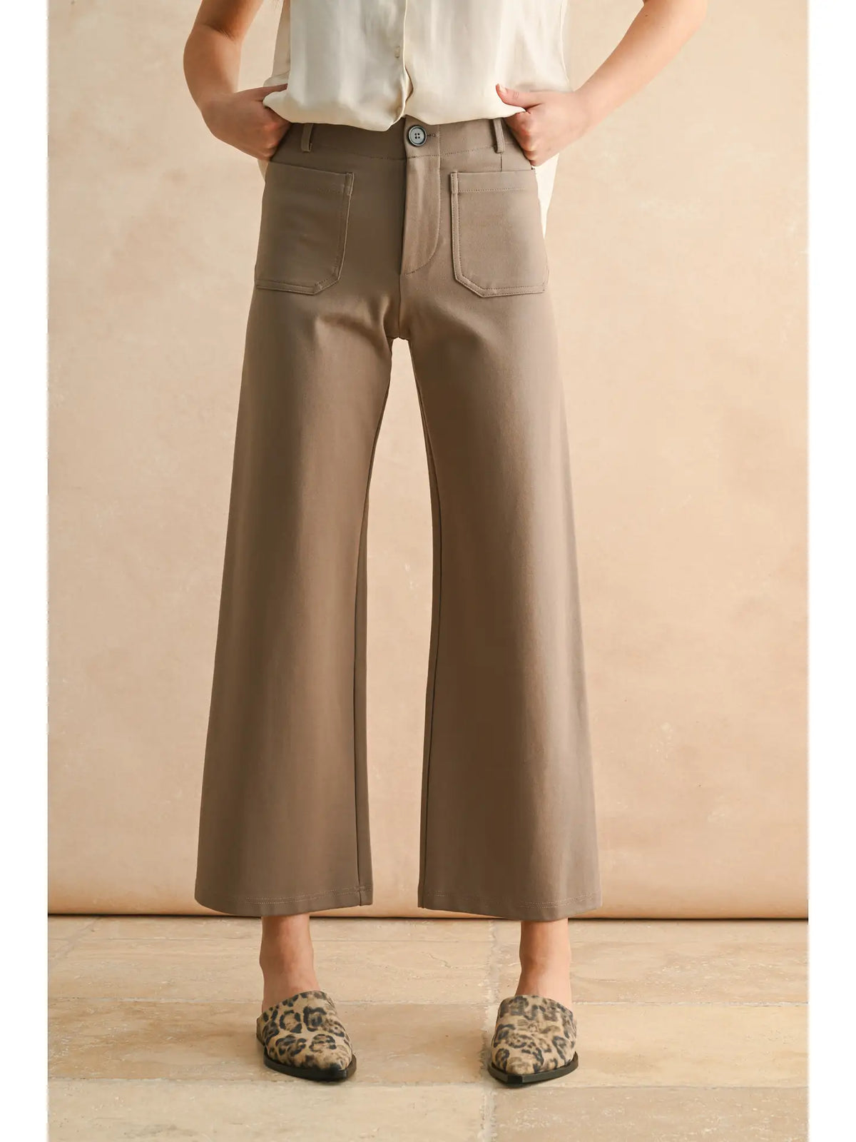 Pocket Front Ponte Pants