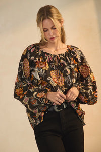 Floral Print Blouse