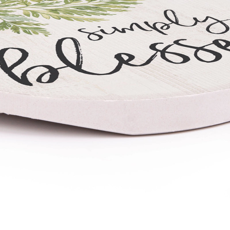 Simply Blessed Car Coaster