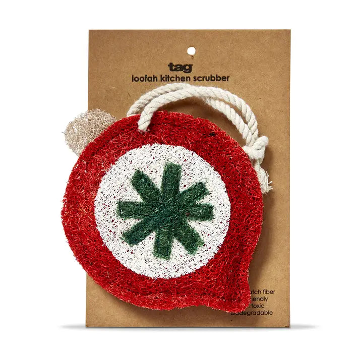 Christmas Loofah Scrubber