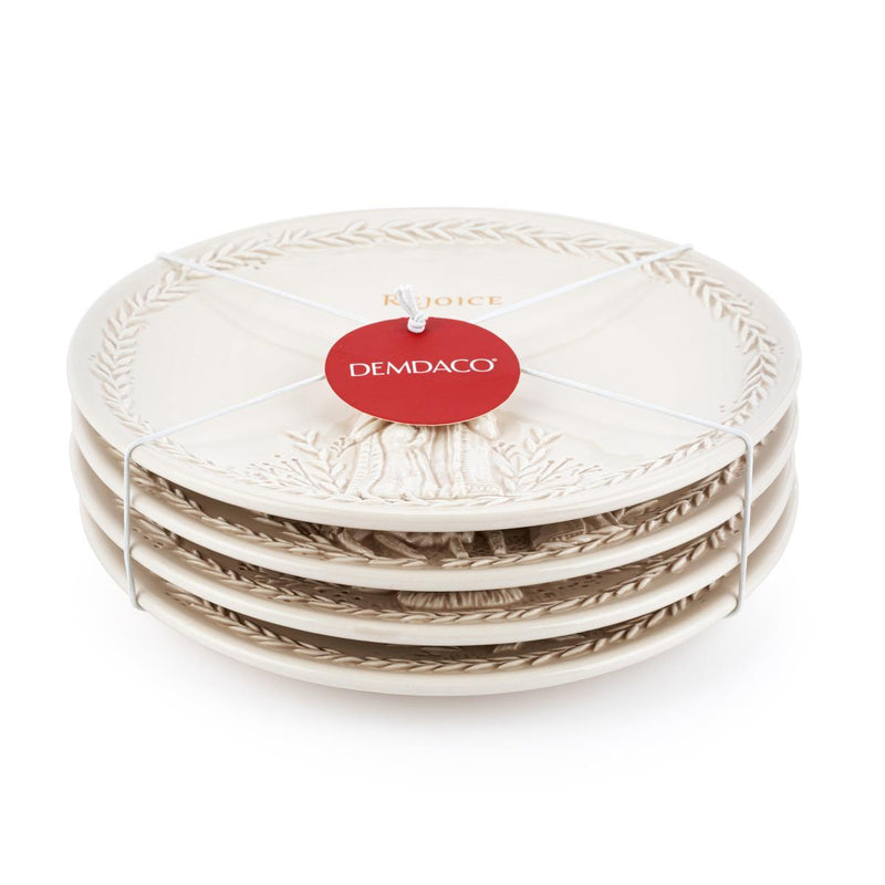 Nativity Appetizer Plates