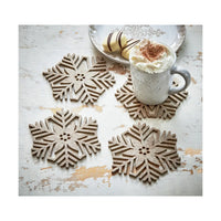 Snowflake Coaster Set