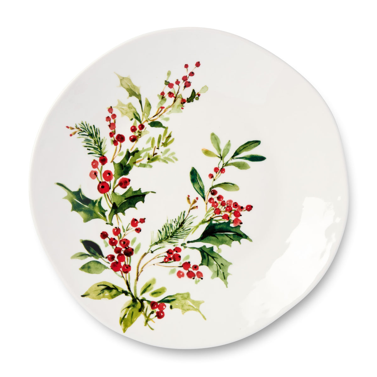 Holly and Vines Dinner Plate