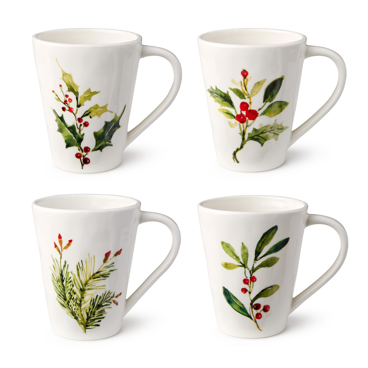 Holly and Vines Mug