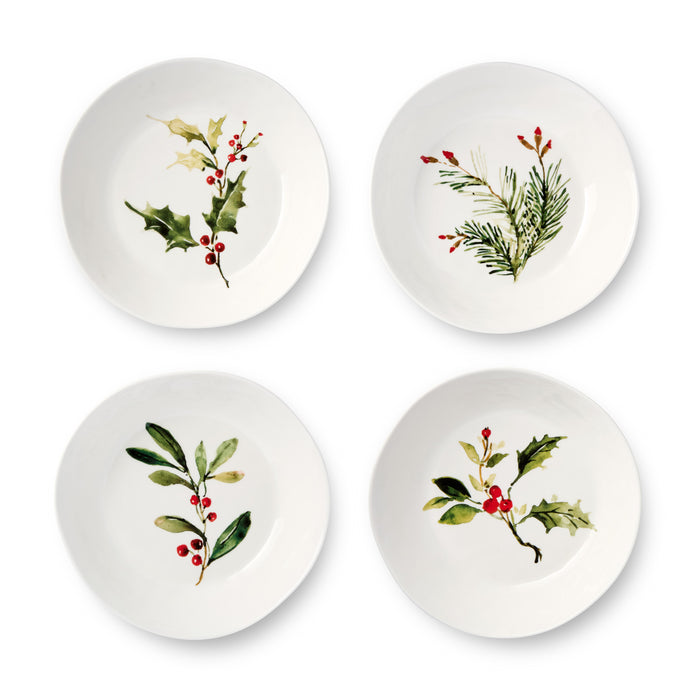 Holly and Vines Dinner Bowl